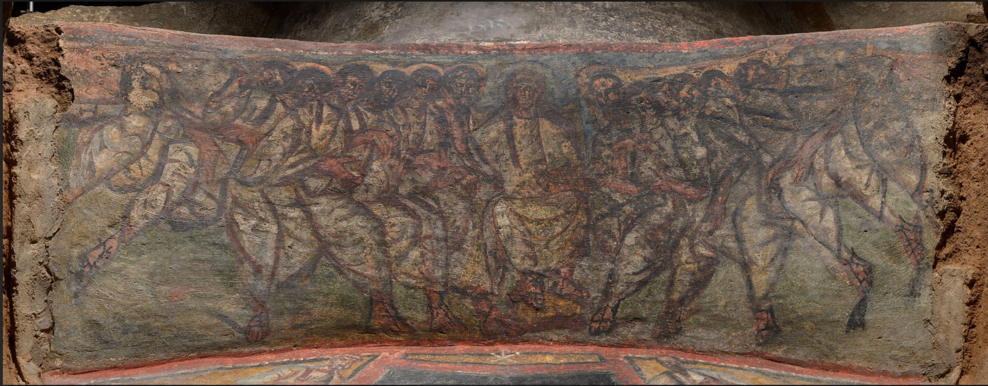 9. Arcosolio degli Apostoli Piccoli_sottarco
