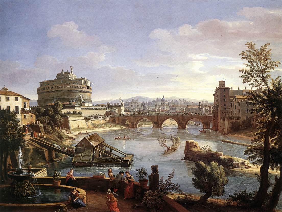 The_Castel_Sant’Angelo_from_the_South