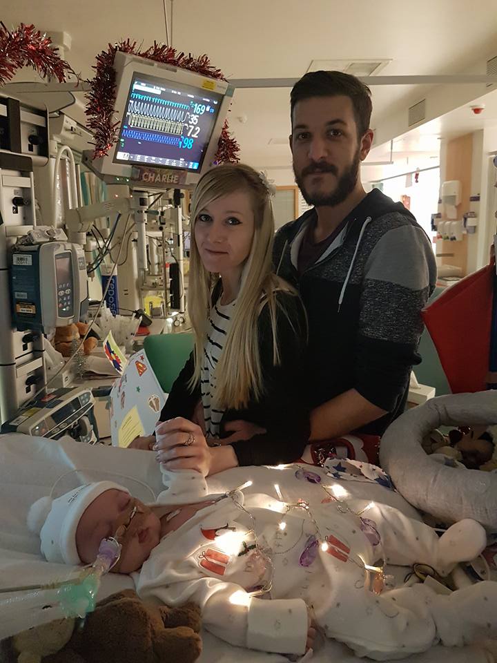 web charlie gard parents hospital Facebook:Charlie’s fight