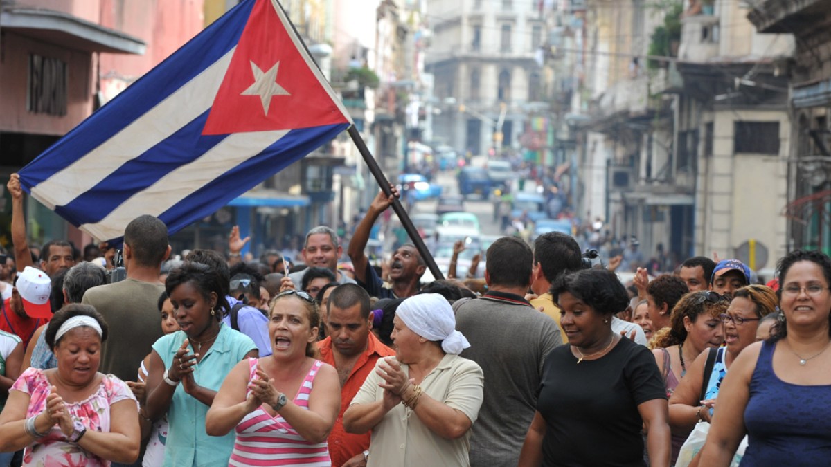 CUBA-HUMAN RIGHTS-PROTEST