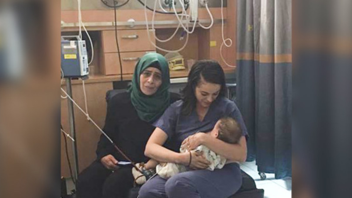 web3-palestine-nurse-baby-breastfeed-save-help-israeli-courtesy-of-the-hadassah-spokesper