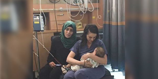 web3-palestine-nurse-baby-breastfeed-save-help-israeli-courtesy-of-the-hadassah-spokesper