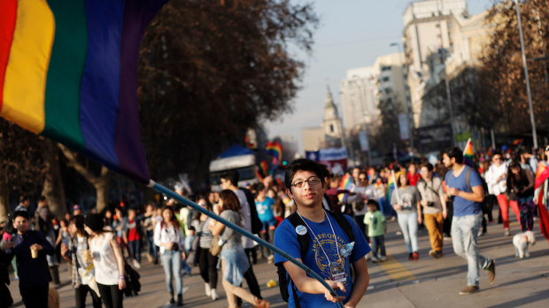 manifestación lgtb santiago chile 2014
