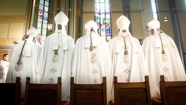 A ROW OF BISHOPS