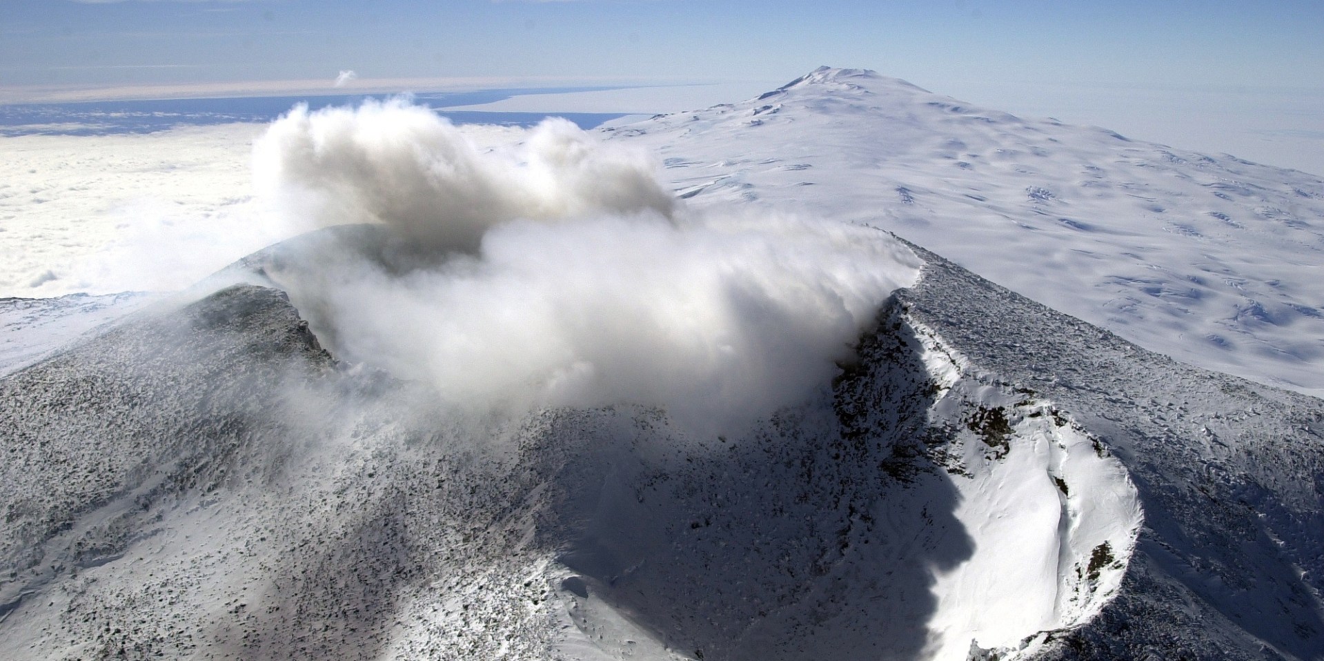ANTARCTIC VOLCANO