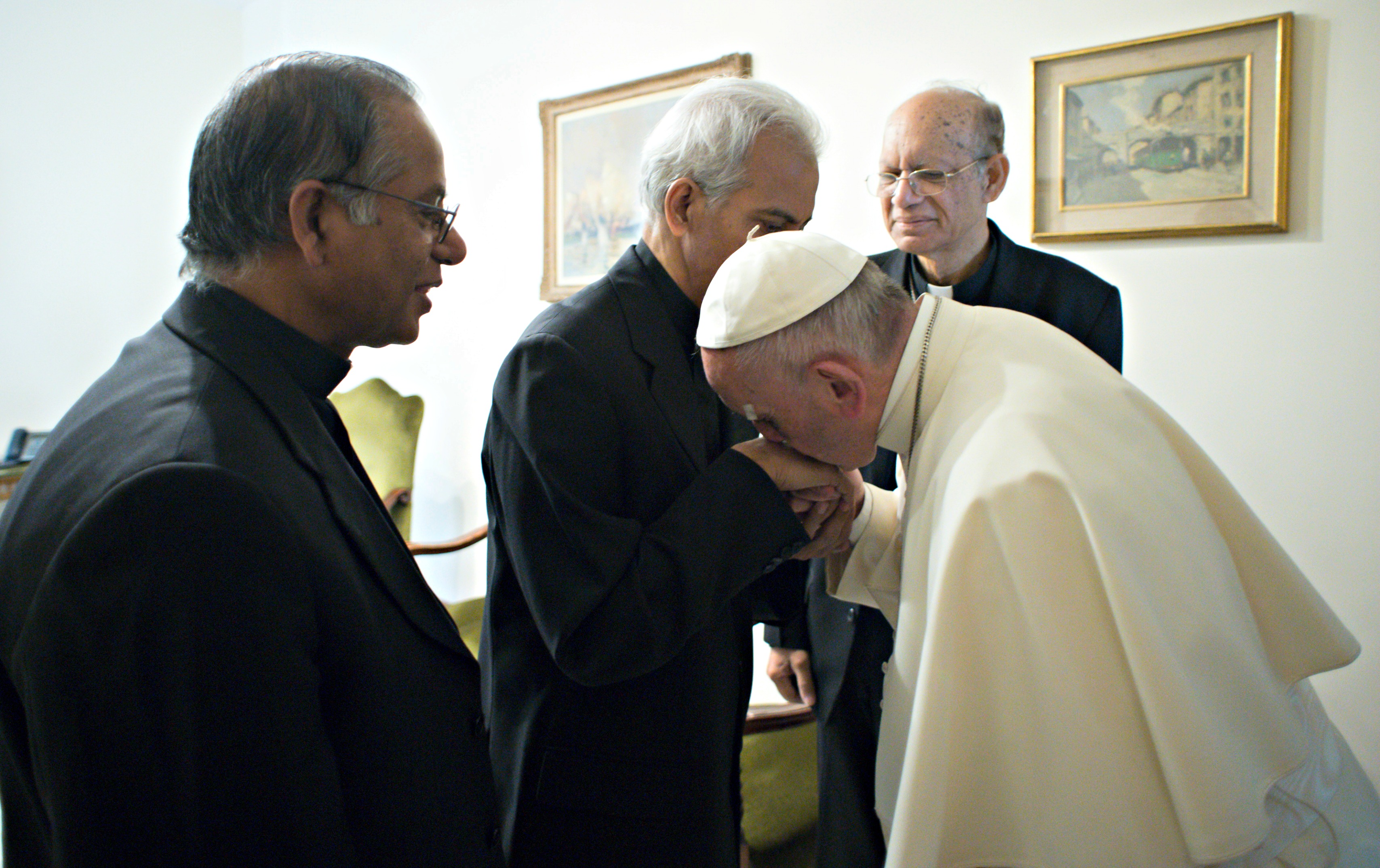 POPE FRANCIS;FATHER THOMAS UZHUNNALIL