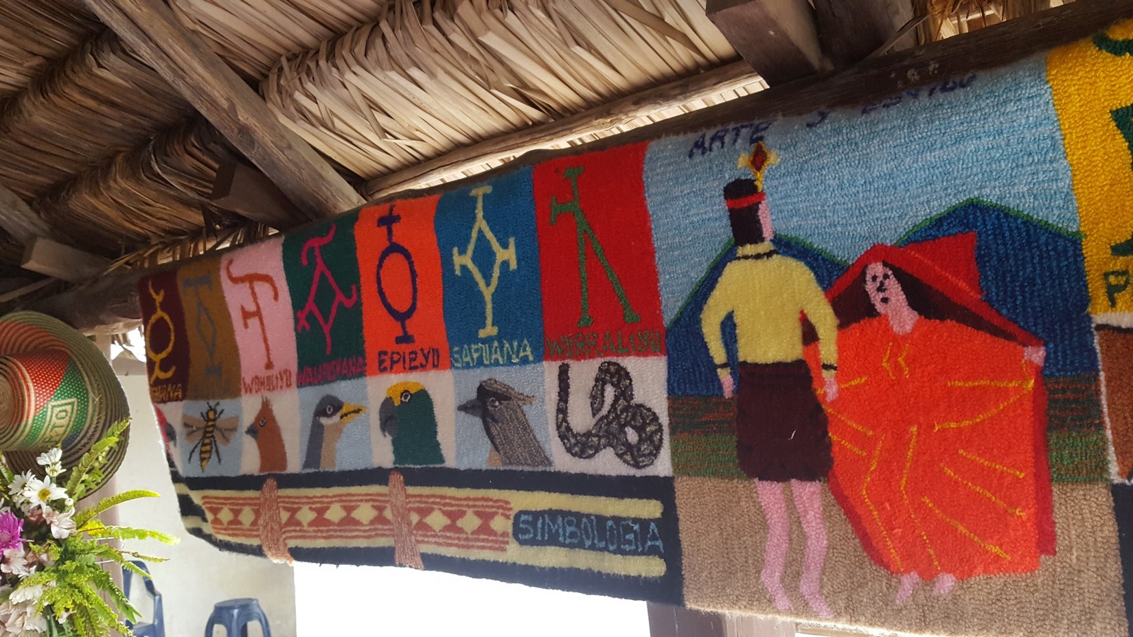 Foto 15 – Decoración con simbología típica wayúu – Carlos Zapata (1)
