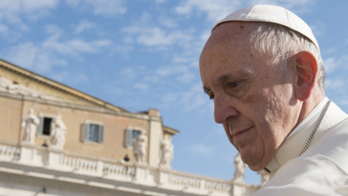 El dolor del Papa Francisco