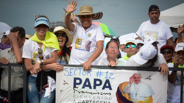 COLOMBIA,POPE FRANCIS