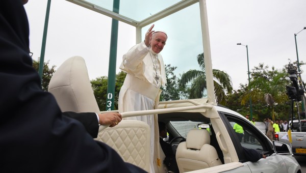 VILLAVINCENCIO,POPE FRANCIS,COLOMBIA