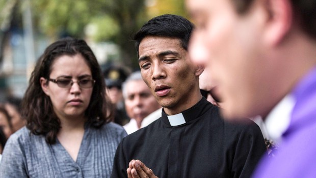 MEXICO EARTHQUAKE PRIEST