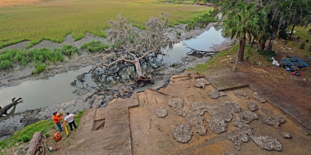 SPANISH MISSIONS,ST CATHERINES ISLAND,GEORGIA