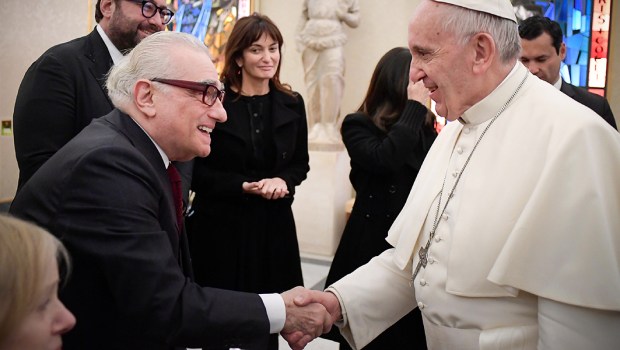 POPE FRANCIS,MARTIN SCORCESE