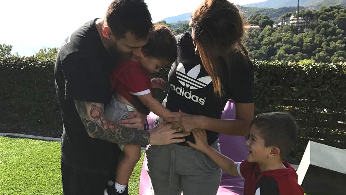 MESSI PO RAZ PIĄTY OJCEM