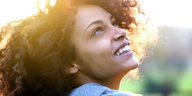 Woman Smiling