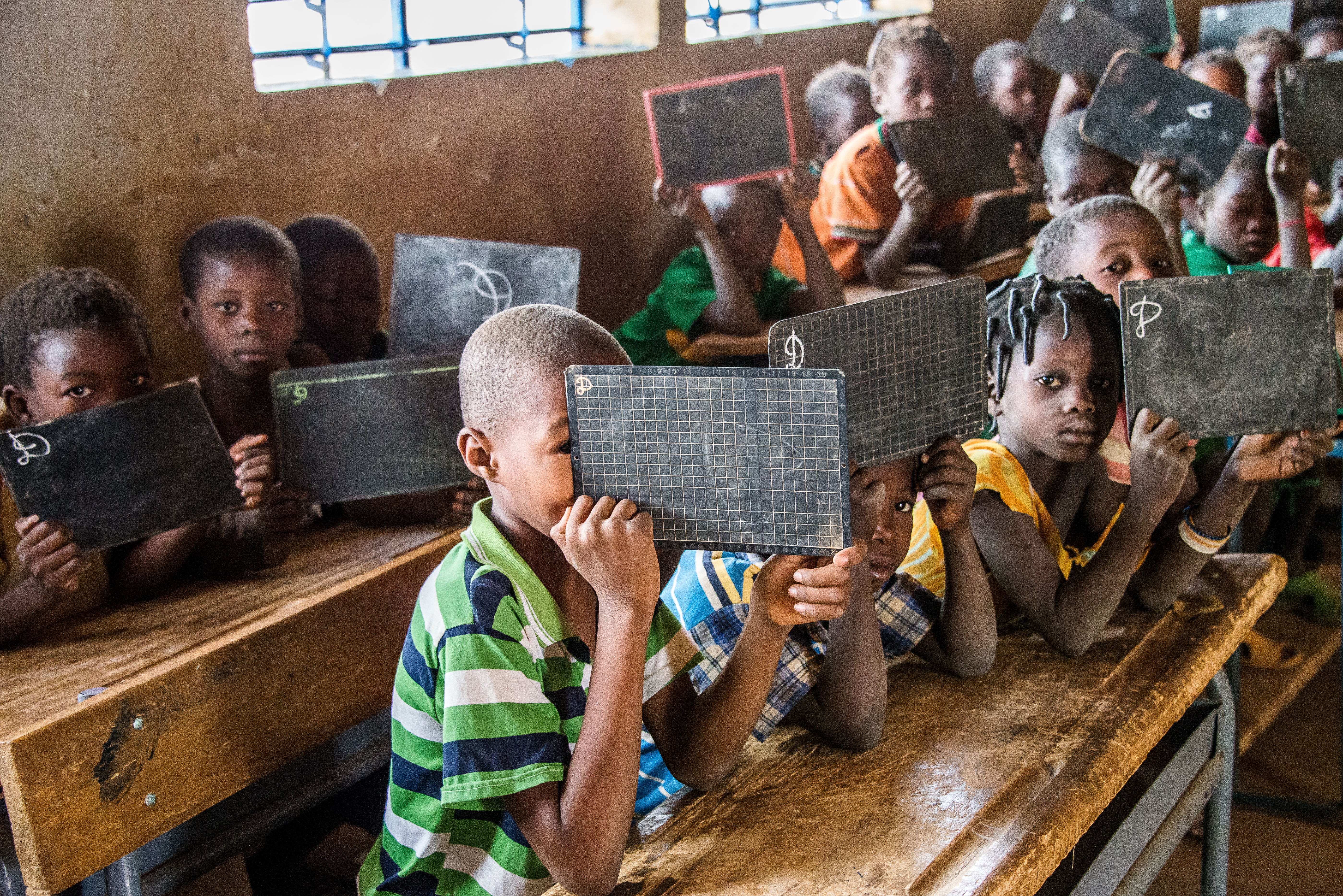 Ecole enfants au Burkina-Faso