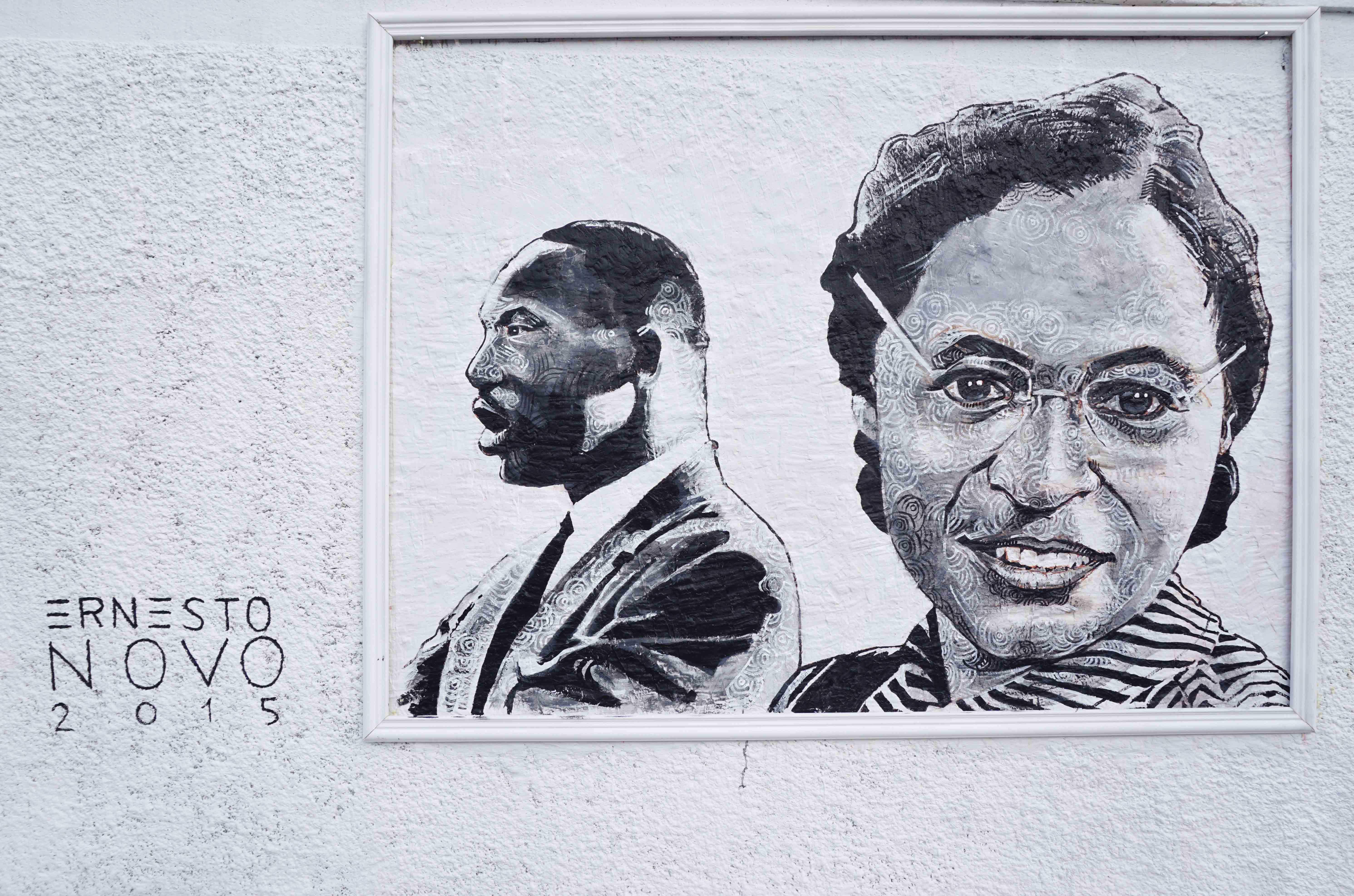 WEB ROSA PARKS MARTIN LUTHER KING JR MURAL CIVIL RIGHTS Shutterstock