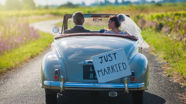 JUST MARRIED