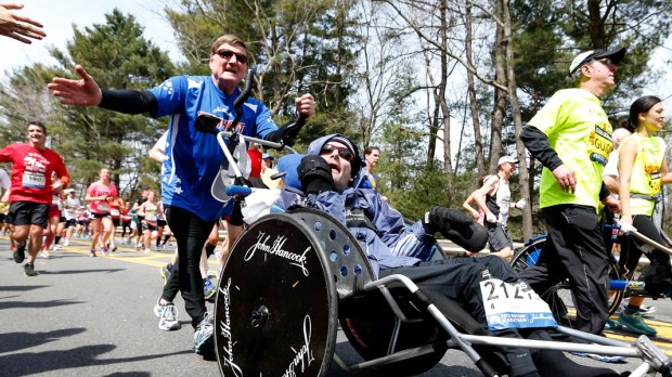 Dick and Rick Hoyt