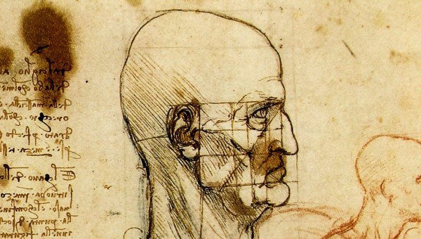 DRAWING BY LEONARDO DA VINCI