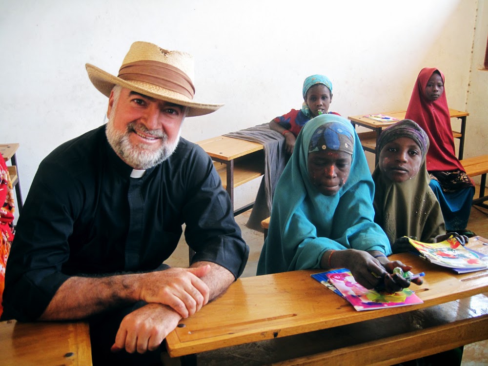 El padre Christopher Hartley en la misión de Gode, región somalí de Etiopía