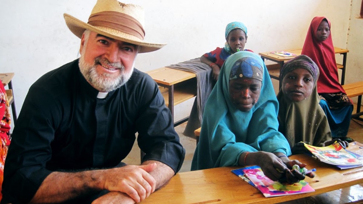 El padre Christopher Hartley en la misión de Gode, región somalí de Etiopía