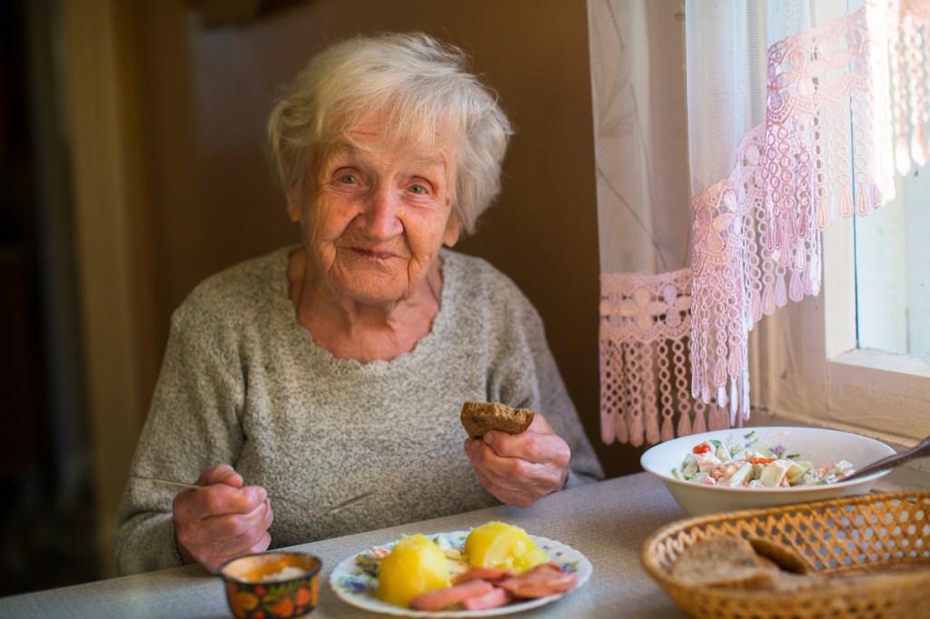 grandma-eating