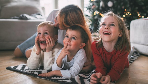 Mother and Children Christmas