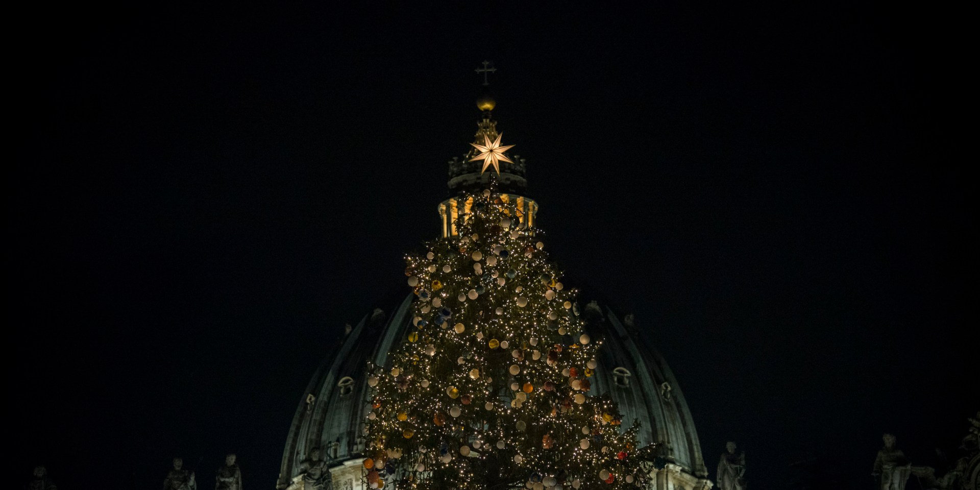 VATICAN; CHRISTMAS; TREE;