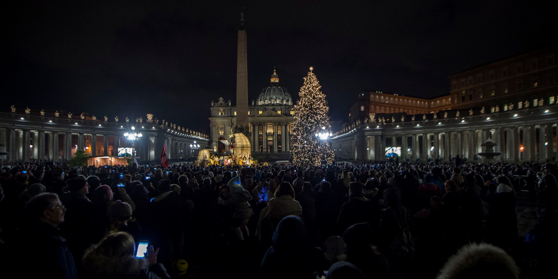 VATICAN; CHRISTMAS; TREE;