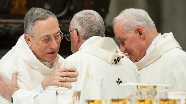 Pope Francis and Card. Maradiaga