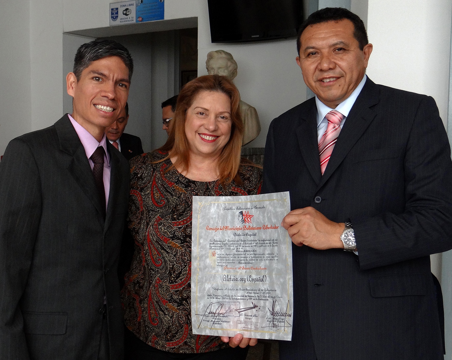 ALETEIA Recibe Premio Buen Ciudadano 2018 el Concejo Municipal de Caracas Fotos Marco Antonio Pérez Jiménez (11)