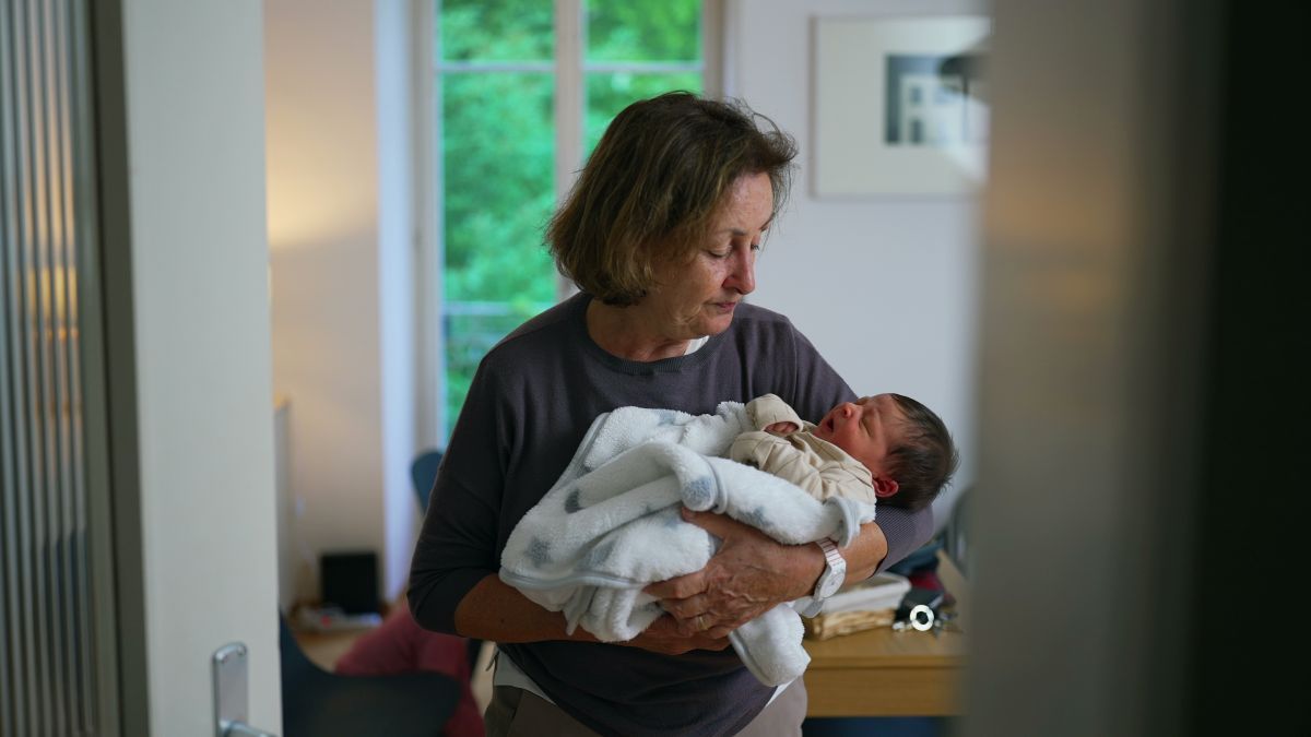 abuela con nieto
