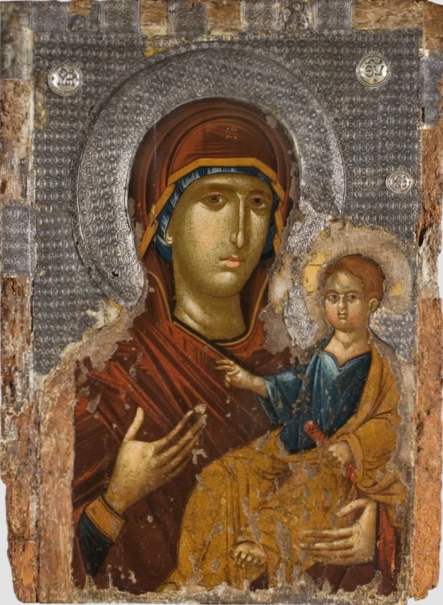 Theotokos_Hodegetria_14th_c_Serbia