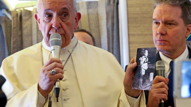 POPE FRANCIS,PHOTO,NAGASAKI