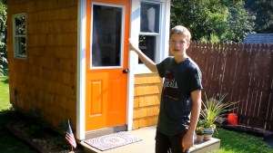 LUKE THILL,13 YEARS OLD,TINY HOUSE