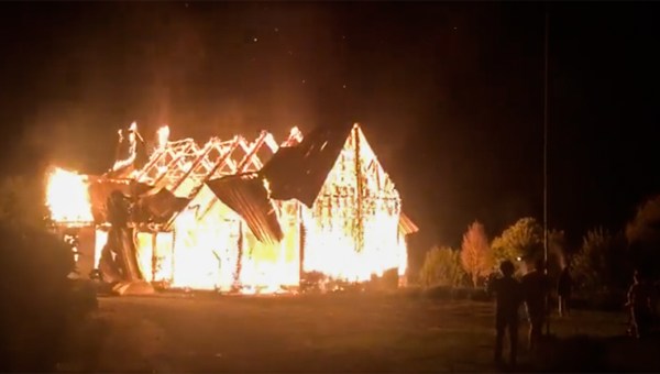 fire Chapel of Candelaria