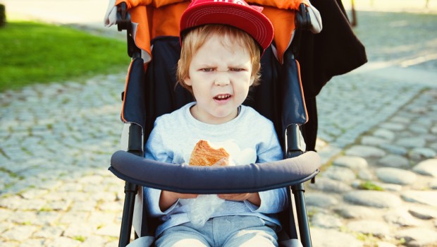 TODDLER,STROLLER,ANGRY,TANTRUM