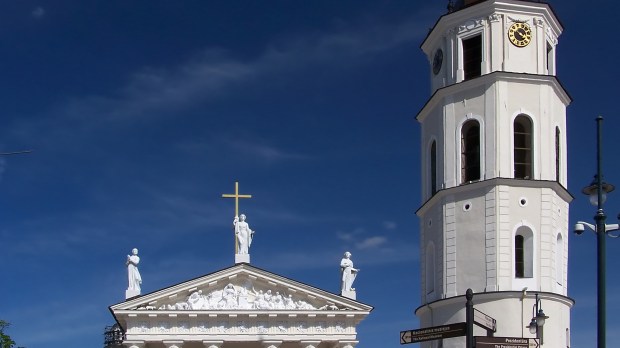 archi basilique de vilnius , lituanie