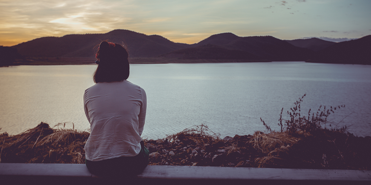 ALONE SAD PEACE