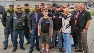 PHIL MICK AND BIKERS