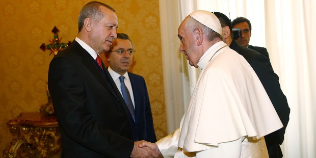 POPE FRANCIS AND ERDOGAN