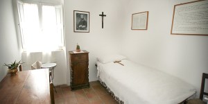 La celda del Padre Pio en Morcone