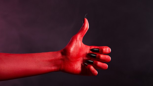 DEVIL,THUMBS UP
