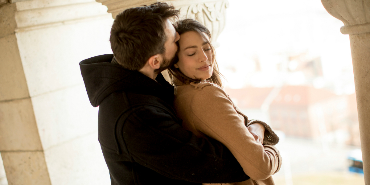 COUPLE-EMBRACING