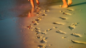 WALK; TOGETHER; BEACH