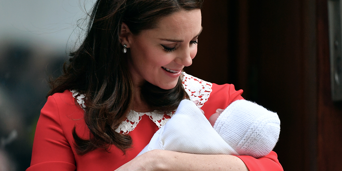 KATE MIDDLETON AND BABY