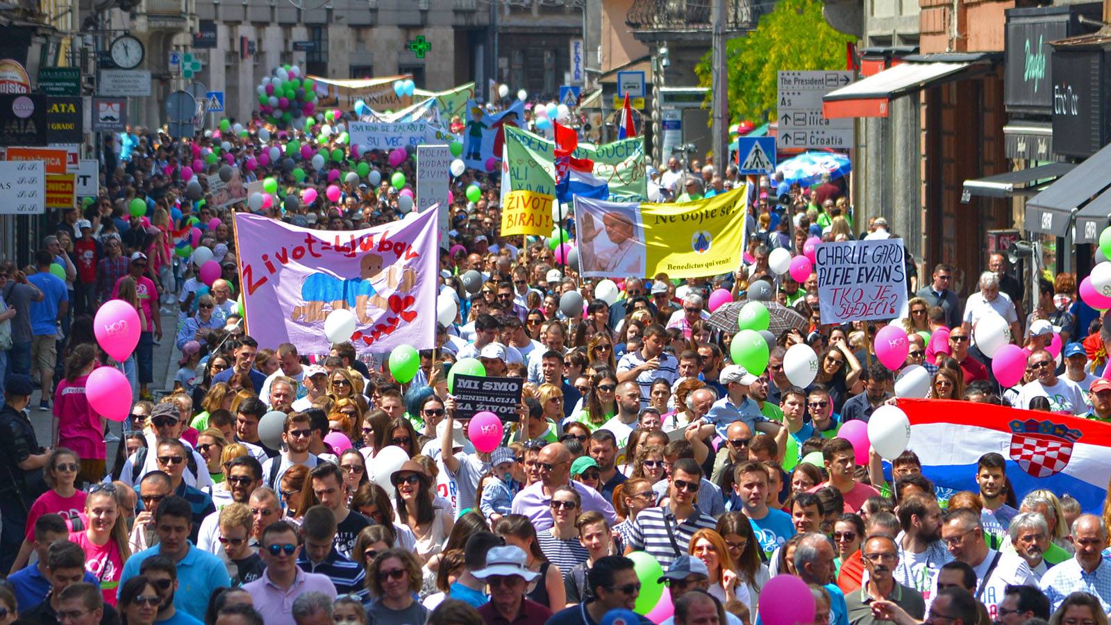 MARCH FOR LIFE,CROATIA