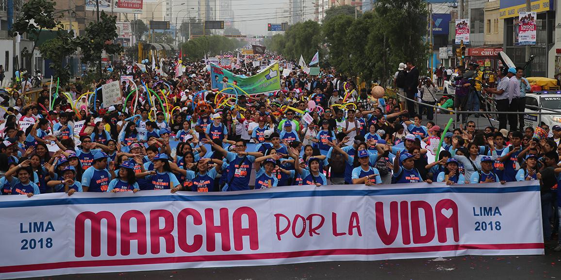 MARCH FOR LIFE,PERU