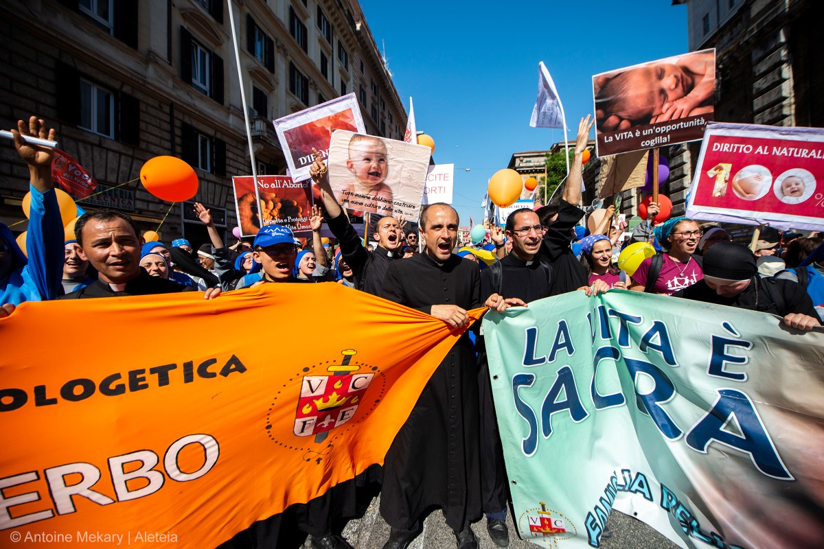 MARCH FOR LIFE,ROME,ITALY